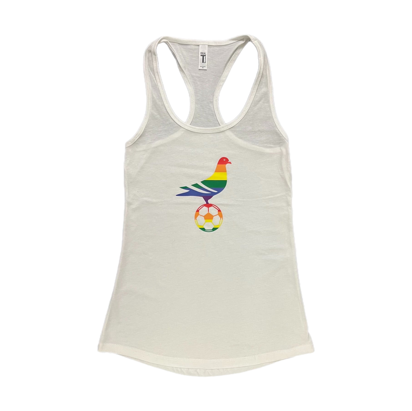 Footy Women's Tank w/ Rainbow Pigeon