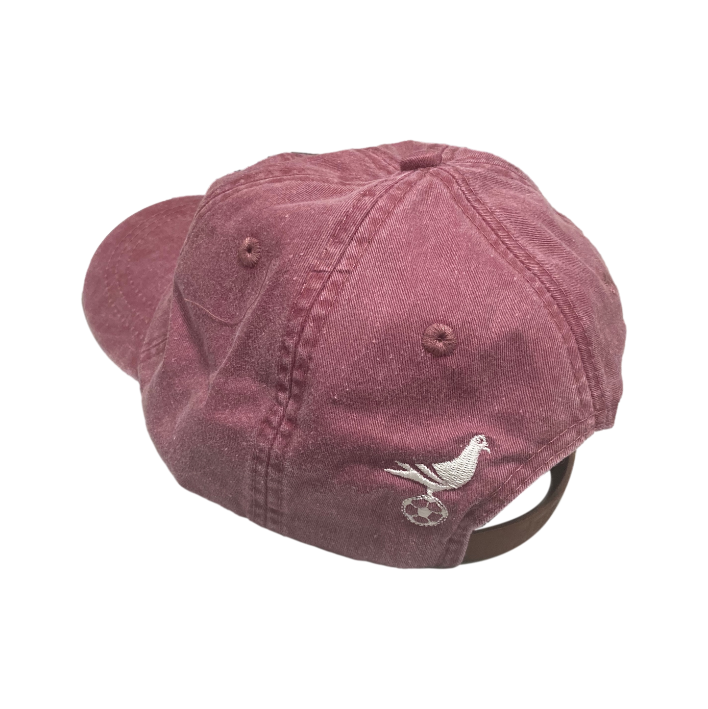 Footy Red Dad Hat W/ Embroidered "FOOTY"