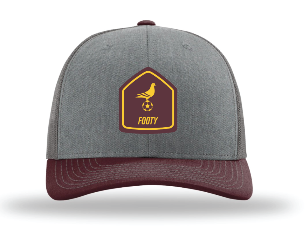 Footy Trucker Hat w/ Pigeon Patch