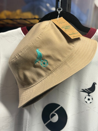 Footy Bucket Hat w/ Embroidered Pigeon