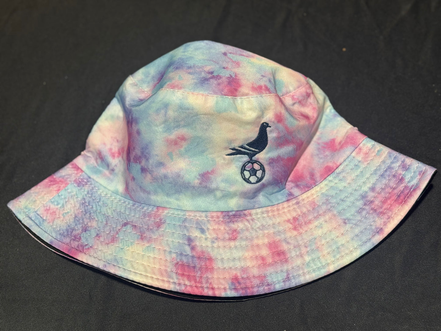 Footy Bucket Hat w/ Embroidered Pigeon
