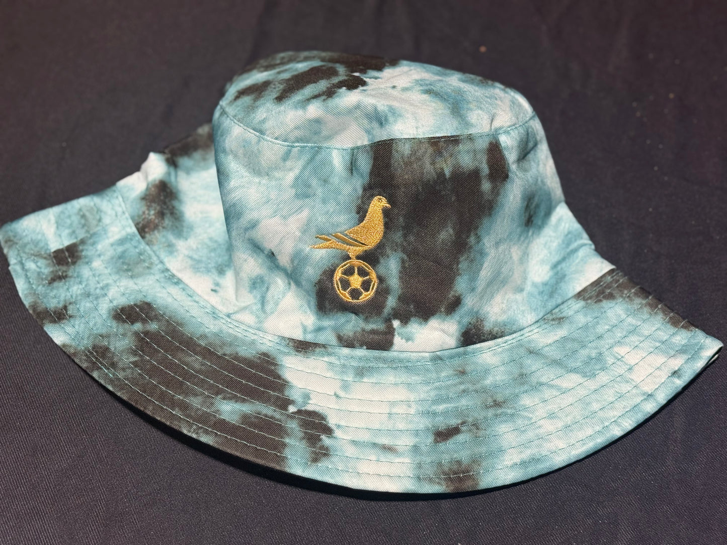 Footy Bucket Hat w/ Embroidered Pigeon