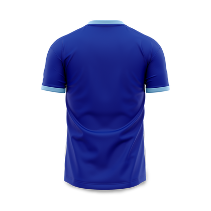 NYC Footy x Paloma Jersey - Royal Blue (Sky Blue Trim)