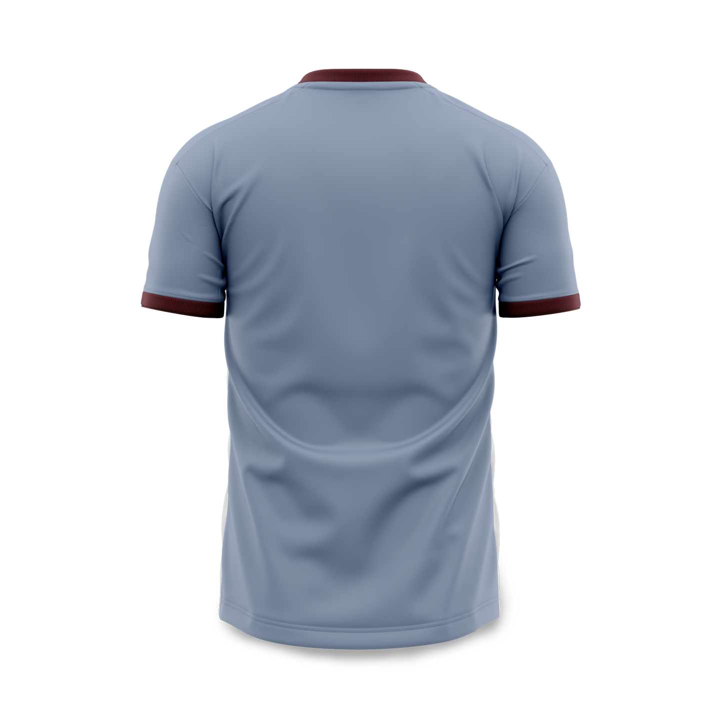 NYC Footy x Paloma Jersey -  Light Gray (Maroon Trim)