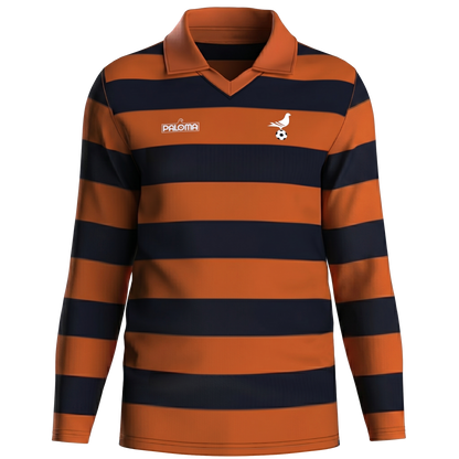 Footy x Paloma GK Jersey - Orange & Navy (Orange Trim)