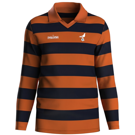 Footy x Paloma GK Jersey - Orange & Navy (Orange Trim)