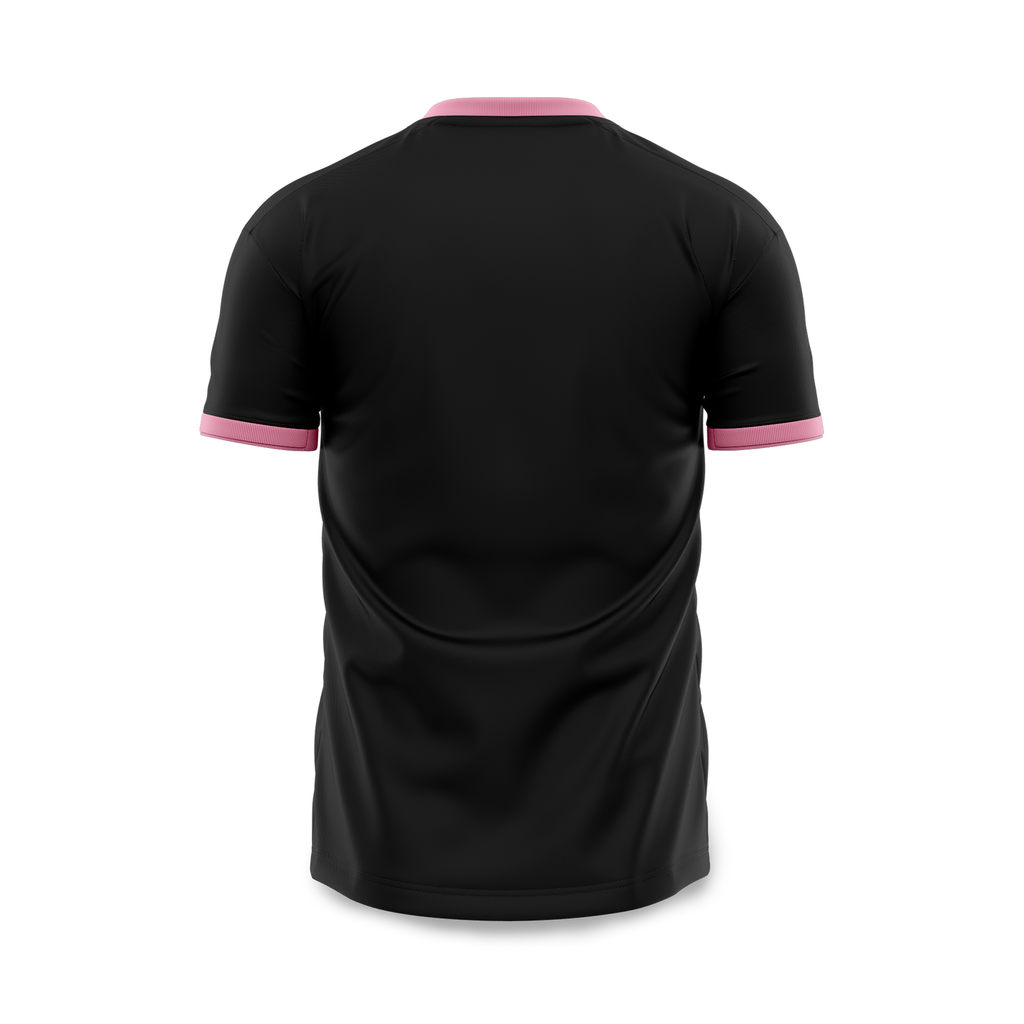 Footy x Paloma Jersey -  Black (Pink Trim)