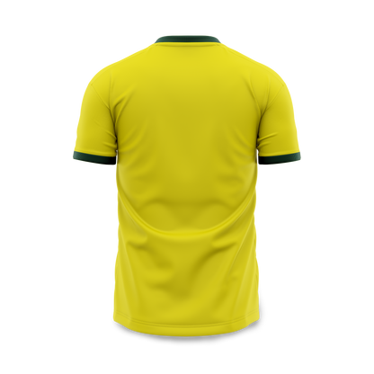 Footy x Paloma Jersey -  Yellow (Green Trim)