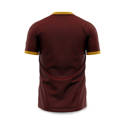 Footy x Paloma Jersey -  Maroon (Gold Trim)