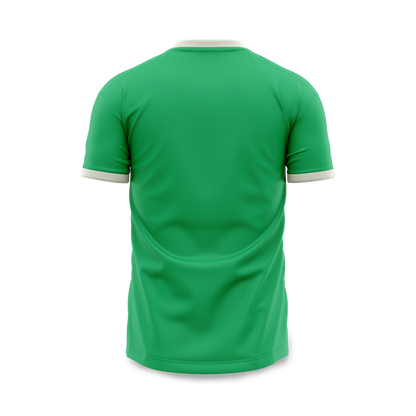 Footy x Paloma Jersey -  Lime Green (White Trim)