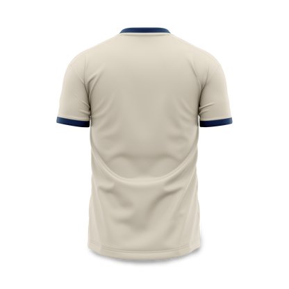 Footy x Paloma Jersey -  Off White (Blue Trim)